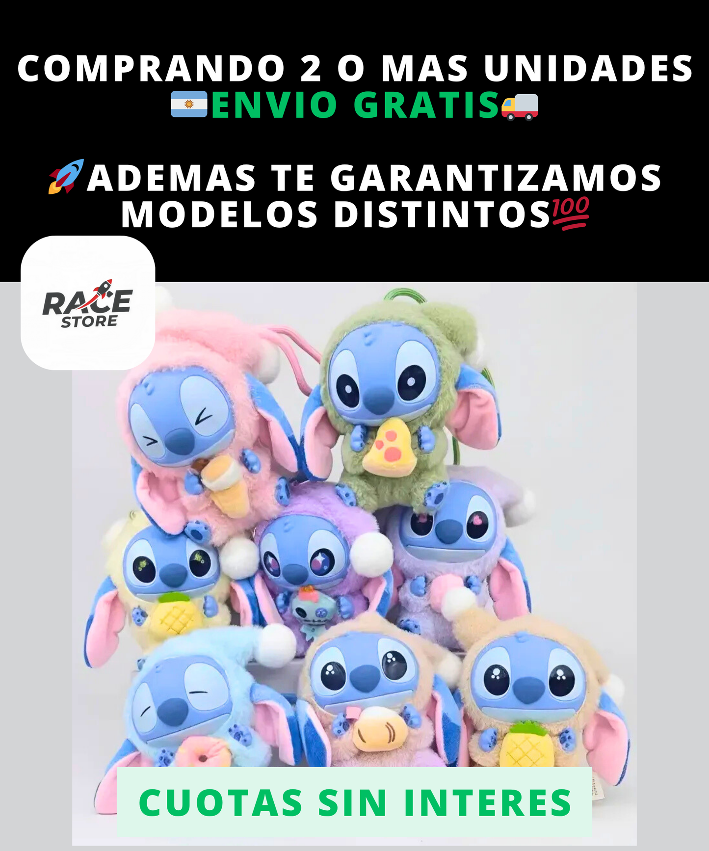 Caja Sorpresa Stitch Disney Muñeco
