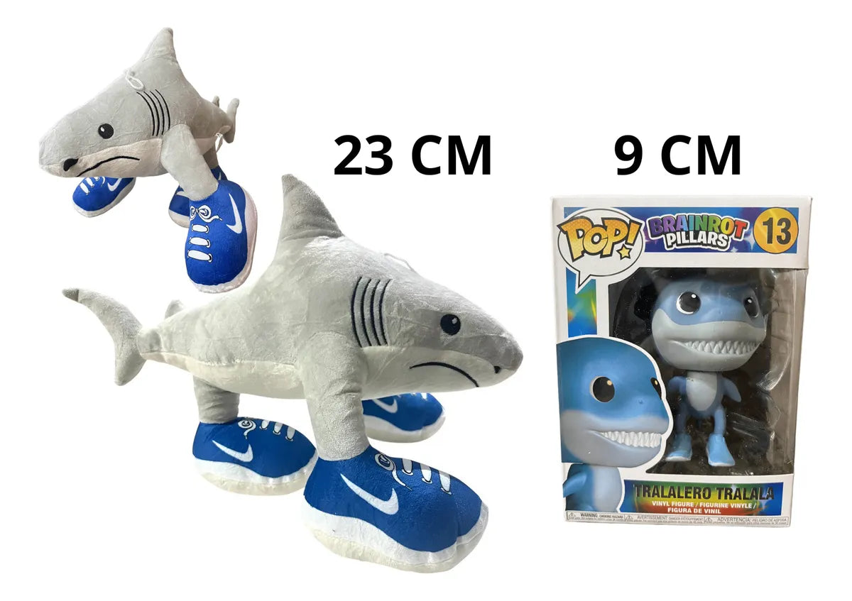 Peluche Tralalero Tralala Brainrot